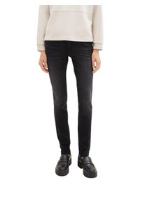 Tom Tailor Damen Skinny-fit-Jeans, schwarz, casual, Gr. 31, Denim/Jeans, Obermaterial: 72% Baumwolle, 26% Polyester, 2% Elasthan. Futter: 65%