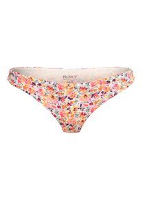 Roxy Damen Bikini-Hose "Printed Beach Classics", rosa, Gr. M, 87% Nylon, 13% Elasthan, Badehosen