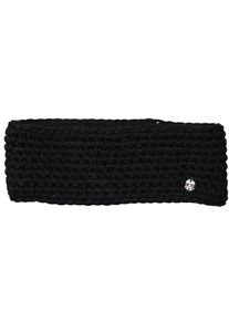 CMP Damen Stirnband, schwarz, sportlich, Strick, Microfaser, Mützen, mit Metall-Label