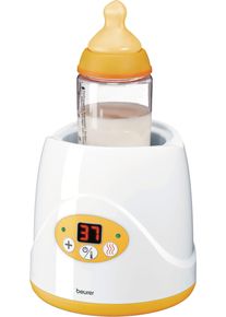 Beurer Kinder Babyflaschenwärmer "BY 52 Fläschchenwärmer, 2-in-1: Erwärmen & Warmhalten von Babynahrung", gelb, Kunststoff, Babykostwärmer, Geeignet