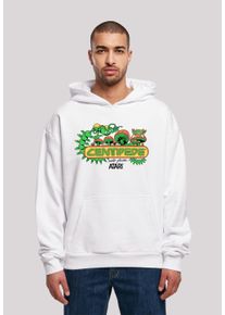 F4NT4STIC Herren Kapuzenpullover "Centipede Atari Retro Gaming Art", weiß, casual, Gr. XS, Obermaterial: 100% Baumwolle, Pullover, Premium Qualität