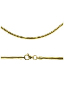 Firetti Damen Schlangenkette "Schmuck Geschenk Gold 333 oder 585 Collierkette in mehreren Breiten", 60, Gelbgold 585, B: 1,9mm, gold, Gelbgold 585,