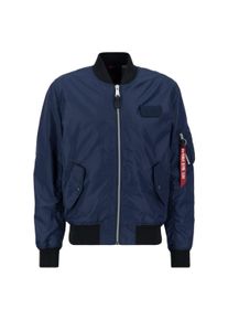 Herren Bomberjacke "Alpha Industries Men - Bomber Jackets MA-1 TTC Two Tone Contrast", blau, Gr. L, Alpha Industries, Obermaterial: 100% Nylon,