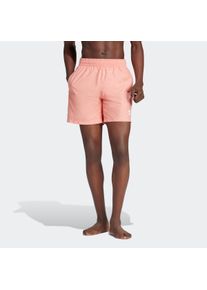 Herren Badehose "ORIGINALS ESSENTIALS SOLID", rot, sportlich, Gr. 4XL, adidas Performance, Obermaterial: 100% Polyester, Badehosen