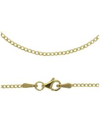Firetti Damen Panzerkette "Schmuck Geschenk Gold 333 oder 585 Collierkette in mehreren Breiten", 50, Gelbgold 585, B: 1,5mm, gold, Gelbgold 585,