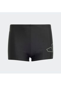 Kinder Badehose "BB BOXER", schwarz, sportlich, Gr. 164, adidas Performance, Obermaterial: 78% Polyamid, 22% Elasthan, Badehosen