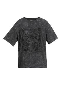 Roxy Damen Oversize-Shirt "Moonlight Sunset", grau, Gr. XXS, 100% Baumwolle, Shirts
