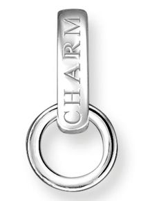 Thomas Sabo Damen Ketten-Anhänger "Carrier, X0239-001-21", Silber 925 (Sterlingsilber), 0,4 g, silber, Silber 925 (Sterlingsilber), Schmuckanhänger
