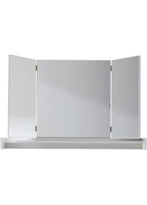Inosign Schminkspiegel "Avena", B/H/T: 100cm x 67cm x 15cm, weiß, Spiegel, klappbar