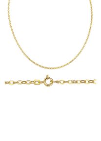 Firetti Damen Collierkettchen "Schmuck Geschenk Gold 333 oder 585 Ankerkettengliederung 2,6 mm breit", 45, Gelbgold 585, B: 2,6mm, gold, Gelbgold