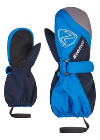 Ziener Kinder Fäustlinge "LAURUS AS MITTEN Junior", blau, Gr. 4, Kunstfaser, Handschuhe