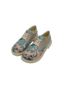 DOGO Kinder Outdoorschuh "Damen Diana Blue Ground Vegan Damen Halbschuhe / Girl", Gr. 36, braun, Lederimitat, Schuhe, Vegan