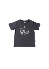 Liliput Mädchen T-Shirt "Musiker", grau, Gr. 110, bedruckt, 100% Baumwolle, Shirts, mit lustigem Frontprint