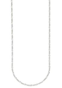 Bruno Banani Damen Collierkettchen "Schmuck Geschenk Silber 925 Figarokettengliederung 1,5 mm breit", Silber 925 (Sterlingsilber), L: 45cm B: 1,5mm,
