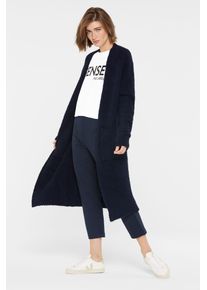 Damen Cardigan, blau, casual, Gr. ML, SENSES.THE LABEL, unifarben, Material: 60% Polyacryl, 15% Polyamid, 10% Wolle, 10% Viskose, 5% Alpaka,