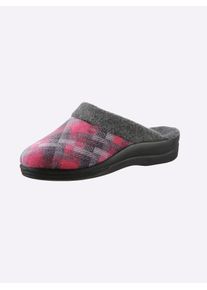 Casual Looks Damen Hausschuh, Gr. 38, pink, Textil, modisch, Schuhe