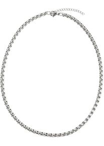 Firetti Damen Collierkettchen "Schmuck Geschenk Edelstahl Venezianerkettengl. 5,0 mm breit", Edelstahl, L: 50cm B: 5mm, silber, Edelstahl, B:5mm,