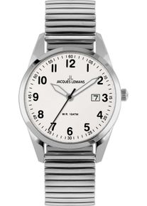 Jacques Lemans Damen Quarzuhr "Vienna, 1-2002T", silber, Armbanduhren, Armbanduhr, Herrenuhr, Damenuhr,Edelstahlarmband,bis 10 bar wasserd.