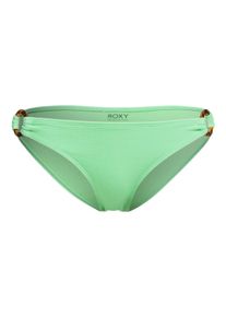 Roxy Damen Bikini-Hose "Color Jam", grün, Gr. L, 93% Nylon, 7% Elasthan, Badehosen