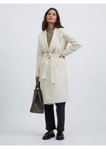 Vila Damen Kurzmantel "VIJUICE COAT - NOOS", beige, modisch, Gr. XL, unifarben, Sweatware, Obermaterial: 80% Polyester, 10% Polyamid, 10% Viskose,