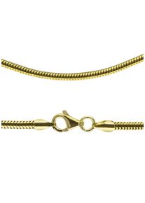 Firetti Damen Schlangenkette "Schmuck Geschenk Gold 333 oder 585 Collierkette in mehreren Breiten", 45, Gelbgold 585, B: 2,3mm, gold, Gelbgold 585,
