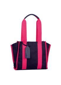 Damen Shopper "Alani", Tom Tailor Denim, blau, Baumwolle, Taschen, aus lässigem Baumwoll Canvas in angesagter Trapezform flexibel tragbar