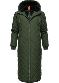 Ragwear Damen Steppmantel "Niran", grün, modisch, Gr. L, Außenmaterial: 100% Polyester, Innenfutter: 100% Polyester, Wattierung: 100% Polyester,