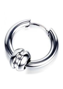 Firetti Damen Single-Creole "Schmuck Geschenk Ohrschmuck einzeln Balls", Edelstahl, silber, Edelstahl, Ohrringe, Elemente abnehmbar