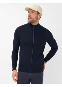 Brax Herren Strickjacke Style JAKE navy, dunkelblau, Gr. 5XL