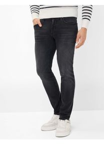 Brax Herren Five-Pocket-Hose Style CHRIS ANTHRA USED, denim dunkelgrau, Gr. 31/34