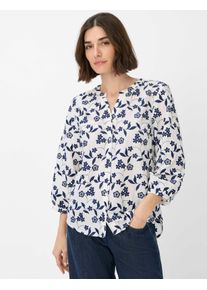 Brax Damen Bluse Style VELIA white, weiß, Gr. 34