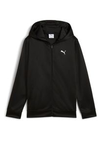 Puma Tad Ess Full-Zip Jacket G Sweatjacke Mädchen - schwarz - Gr. 176 - Baumwolle/Polyacryl/Polyamid