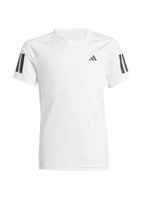 Adidas Club Tennisshirt Kinder - weiß - Gr. 164 - Polyester/Elastan