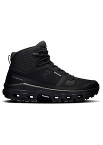 On Cloudrock Mid Wp Wanderschuhe Damen - schwarz - Gr. 38 1/2 - Polyester