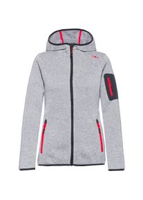 CMP Strickfleece Damen - grau - Gr. 38 - Polyester