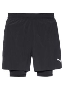 Puma Train All Day Funktionsshorts Herren - schwarz - Gr. L - Polyester/Elastan