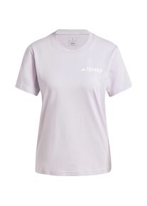 Adidas Graphic T-Shirt Damen - lila - Gr. M - Baumwolle