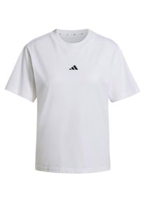 Adidas W Sl Sj T T-Shirt Damen - weiß - Gr. L - Baumwolle