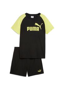 Puma Essentials No.1 Logo Trainingsanzug Kinder - schwarz - Gr. 164 - Polyester