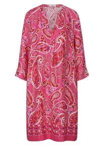 Peter Hahn - Kleid mit V-Öffnung am Rundhals-Ausschnitt, pink, Gr. 36 / S