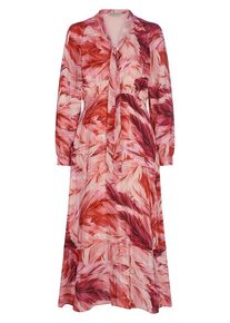 Uta Raasch - Kleid mit V-Ausschnitt, rot, Gr. 36 / S