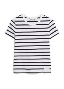 T-Shirt armedangels Kardaa Stripes Damen (Gr XS |weiß)