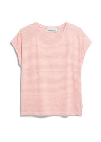 armedangels Ofeliaa Lovely Stripes T-Shirt Women (Größe L |rosa)