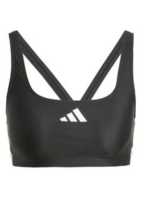 Adidas 3 Stripes Bold Bikini Bikini Damen (Gr 30 |grau/schwarz)
