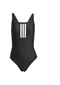 Adidas 3 Stripes Mid Suit Badeanzug Damen (Gr 46 |schwarz)