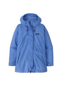 Patagonia Outdoor Everyday Rain Jacket Regenjacke Women (Größe L |blau |wasserdicht)