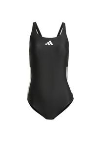 Adidas 3 Stripes Bold Swimsuit Badeanzug Damen (Gr 44 |schwarz)