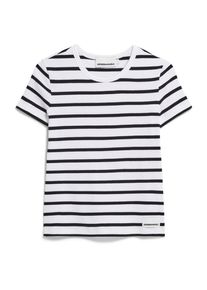 T-Shirt armedangels Kardaa Stripes Damen (Gr XS |weiß)