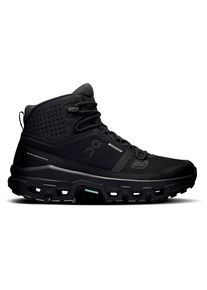 Wanderschuhe On Cloudrock Mid WP Damen (Gr 40,5 |schwarz |wasserdicht)