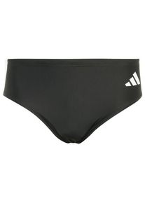 Adidas 3 Stripes Bold Trunk Badehose Herren (Gr 7 |schwarz/grau)
